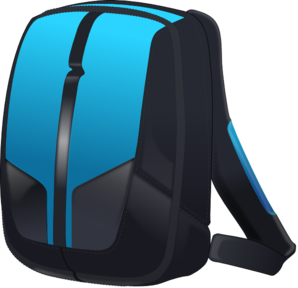 298x288 Backpack Clip Art
