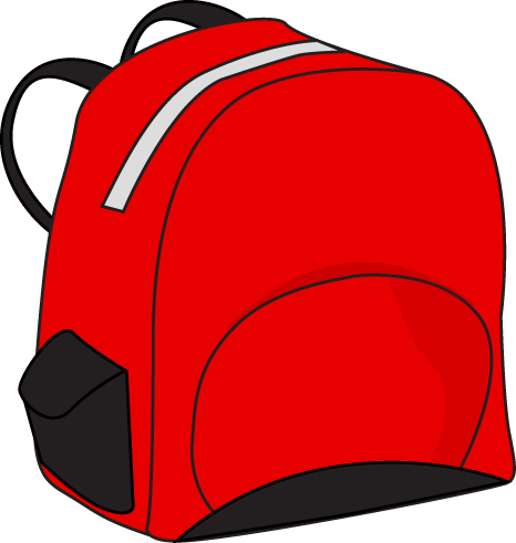466x491 School Backpack Clipart Free Images 7