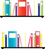 154x170 Bookcase Clip Art