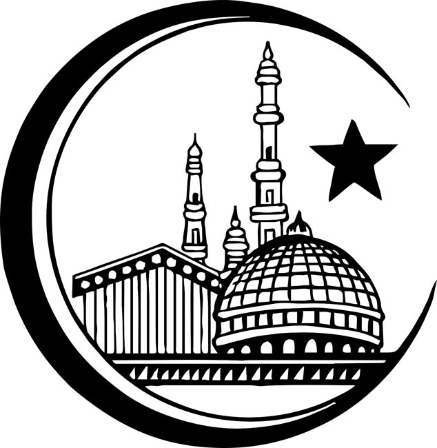 634x650 Black Amp White Clipart Temple