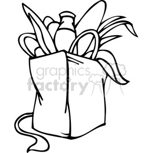 300x300 Royalty Free Black And White Clip Art A Democrat Bag