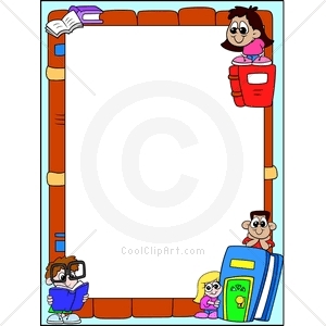 300x300 Book Clip Art Borders