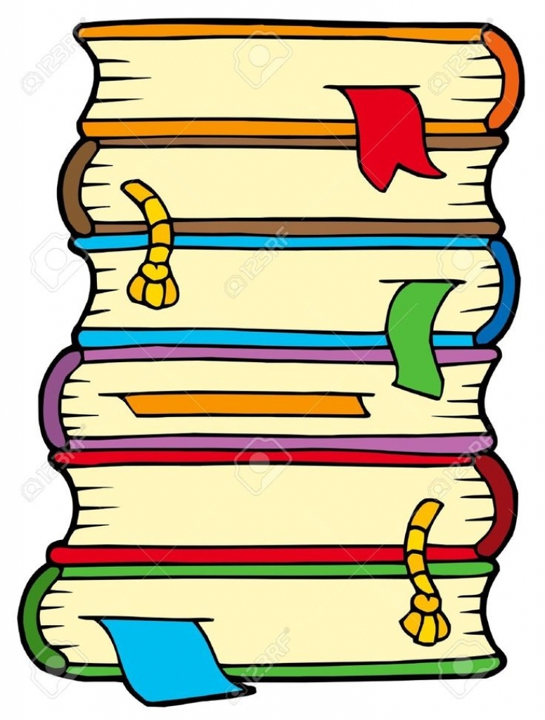775x1024 Stack Of Books Clipart 6 2