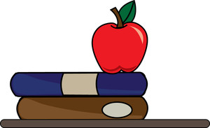 300x183 Book On Desk Clipart