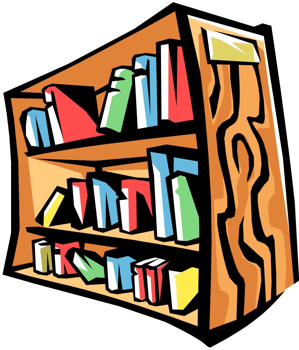 Books On Shelf Clipart | Free download on ClipArtMag