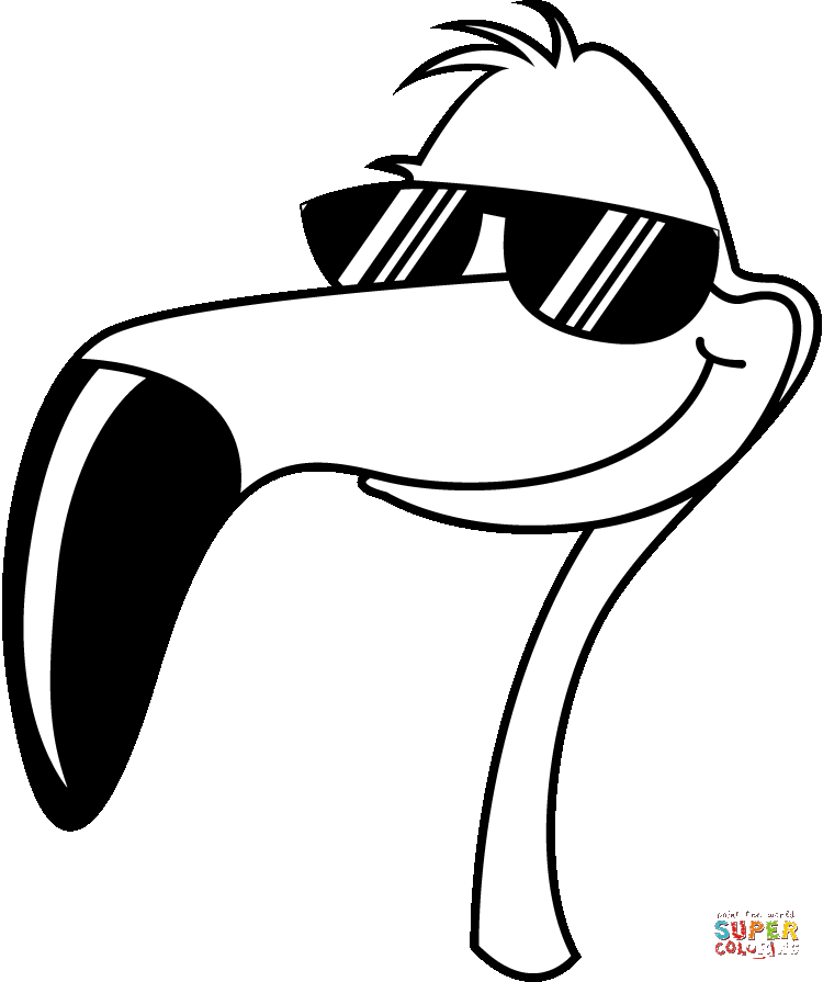750x895 Flamingo With Glasses Happy Sunglasses Day!
