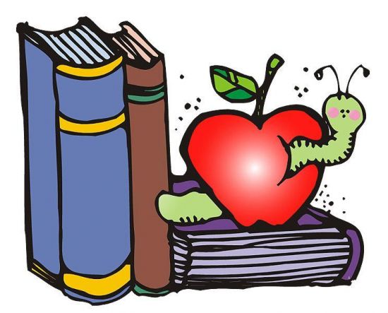 550x443 Free Book Worm Clipart