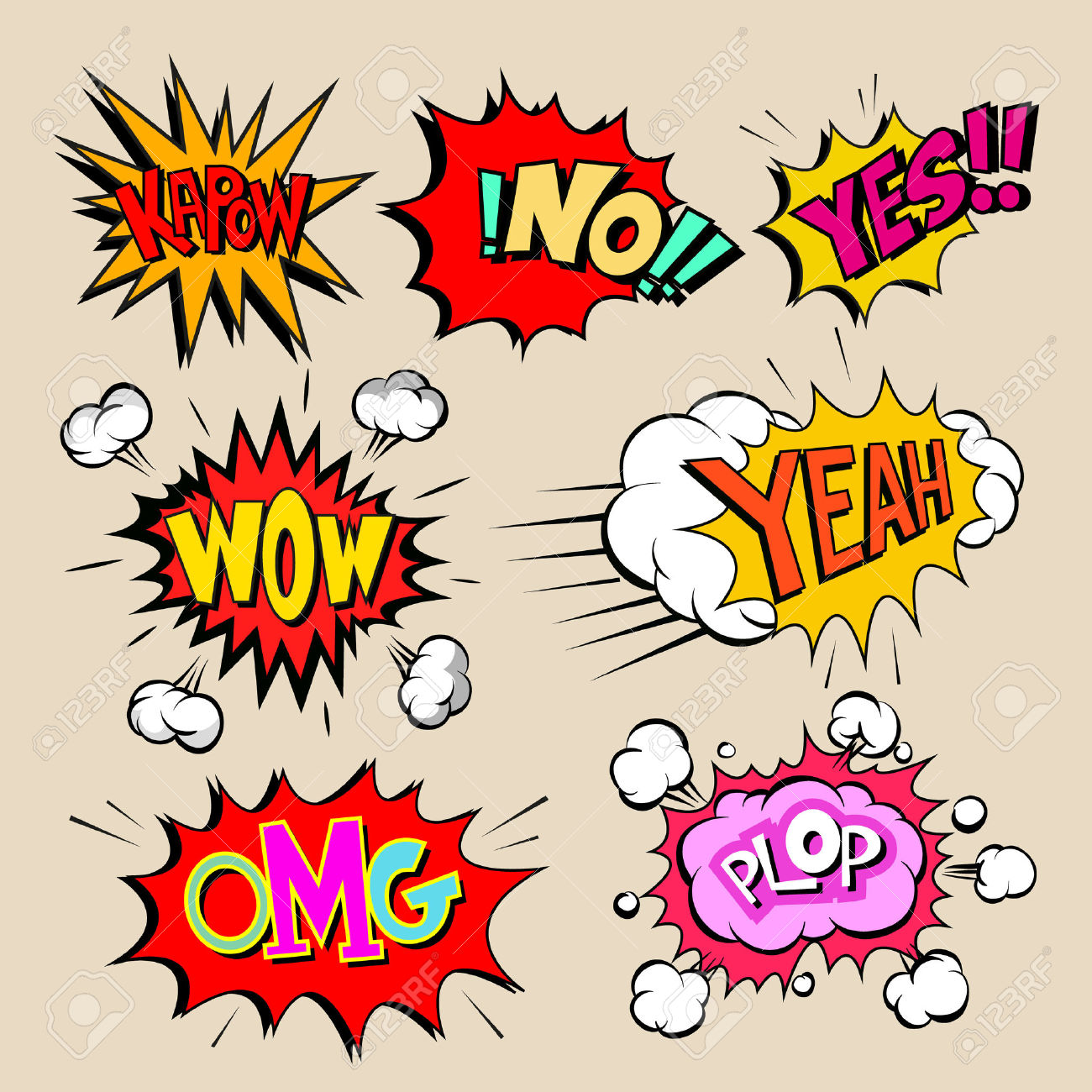 1300x1300 Boom Clipart Cartoon