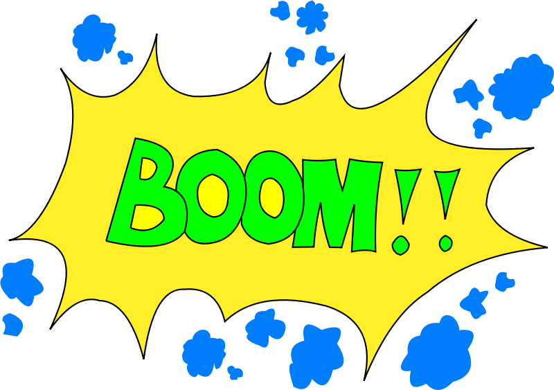 800x563 Boom Clipart Loud Noise