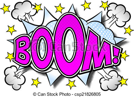 450x324 Boom Clipart Sound Effect