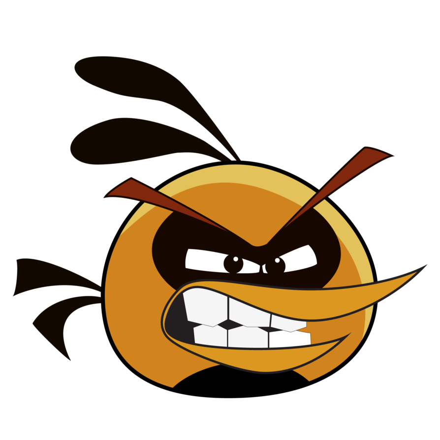 894x894 Yellow Angry Bird Clipart
