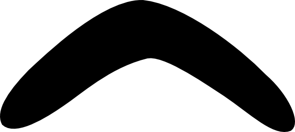 600x269 Boomerang Clip Art