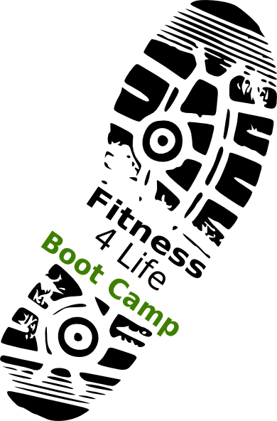 390x592 Fitness 4 Life Bootcamp Clip Art