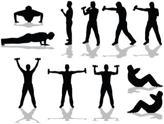 320x242 Fitness Boot Camp Clip Art