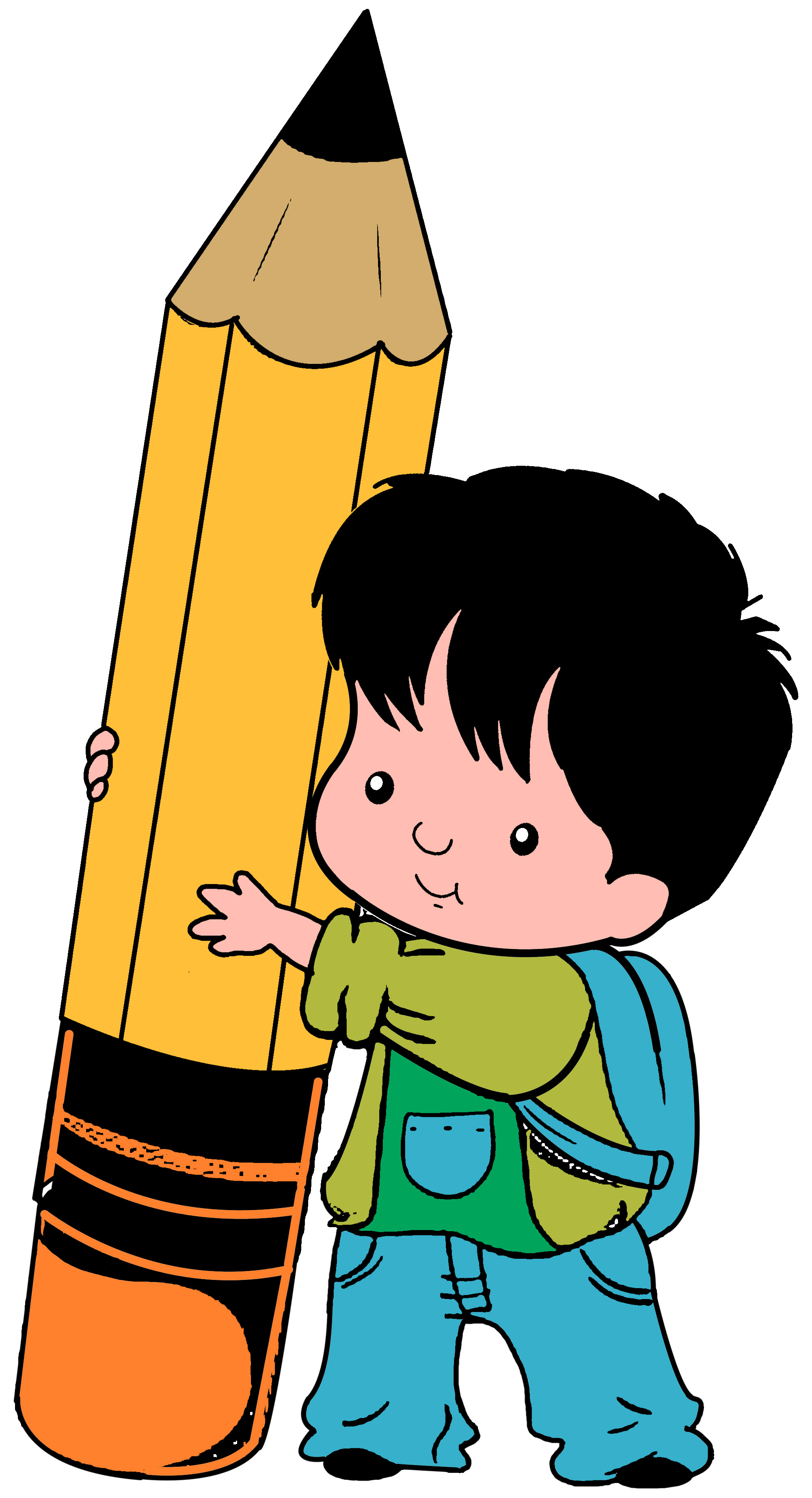 2000x3689 Artistic Clipart Child Artist