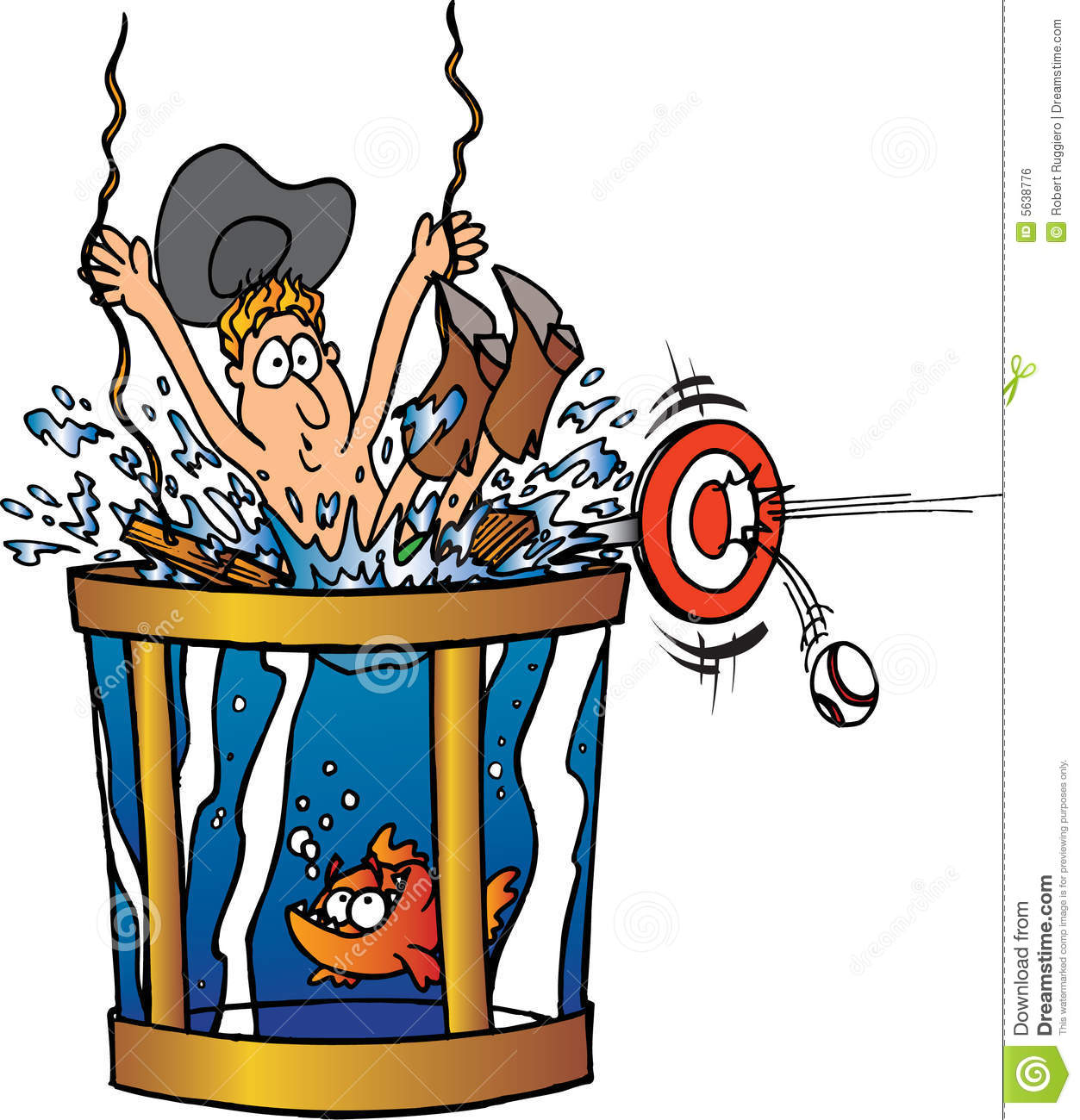 1253x1300 Dunking Booth Clipart