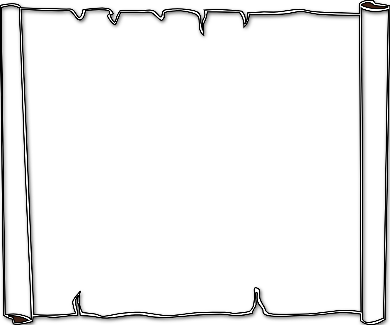1331x1107 Halloween Border Borders Black And White Free Download Clip Art