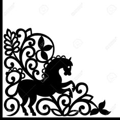 236x236 Horse Border Clip Art Clipart