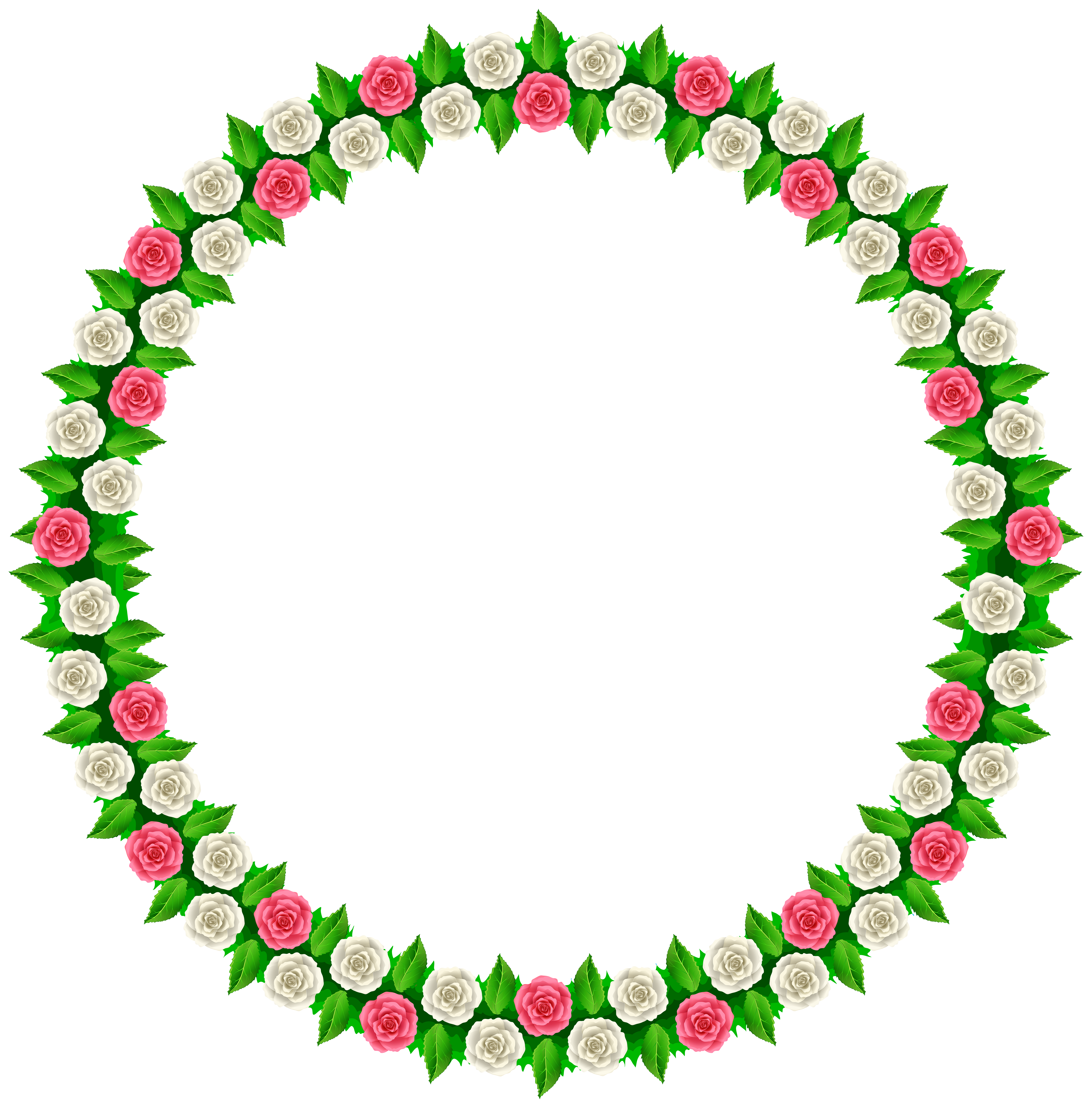 4928x5000 Rose Round Border Frame Png Clip Artu200b Gallery Yopriceville