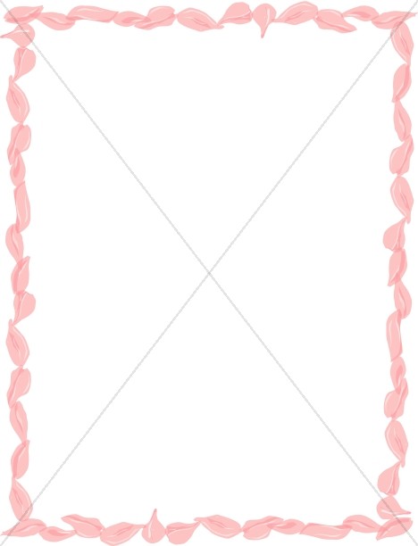 468x612 Flower Borders, Flower Border Clipart