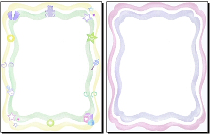 424x271 Free Christening Border Clipart