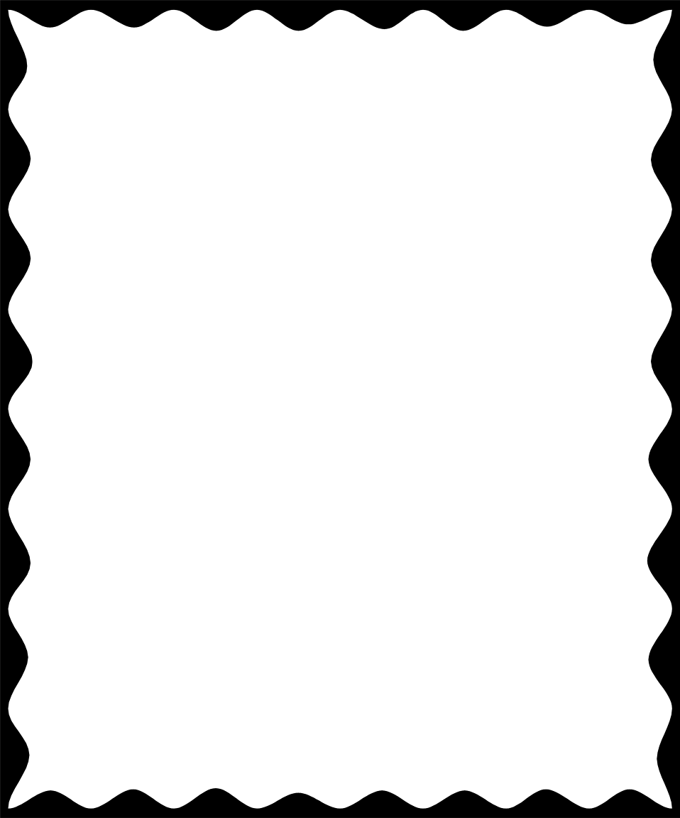 958x1151 Black Business Border Clipart