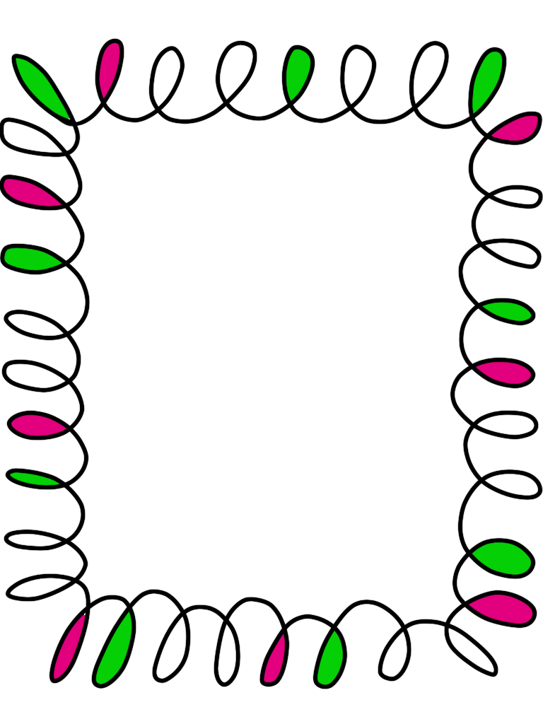 768x1024 Free Border Template For Word Clipart, Free Free Border Template