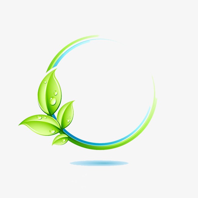 650x650 Green Leaves Border, Frame, Circular Border Png And Psd File