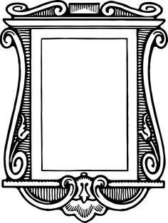 236x314 Royalty Free Clipart Fancy Vintage Borders