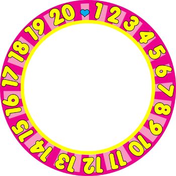 350x350 Borders Frames123 Numbers Border Frame Clip Art Set Tpt