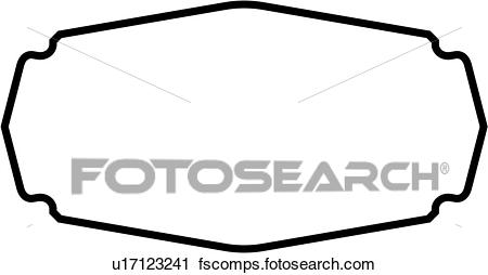 450x254 Clipart Of , Basic, Blank, Border, Chevron, Panel, Shapes, Sign