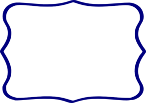 298x210 Dark Blue Clipart Frame