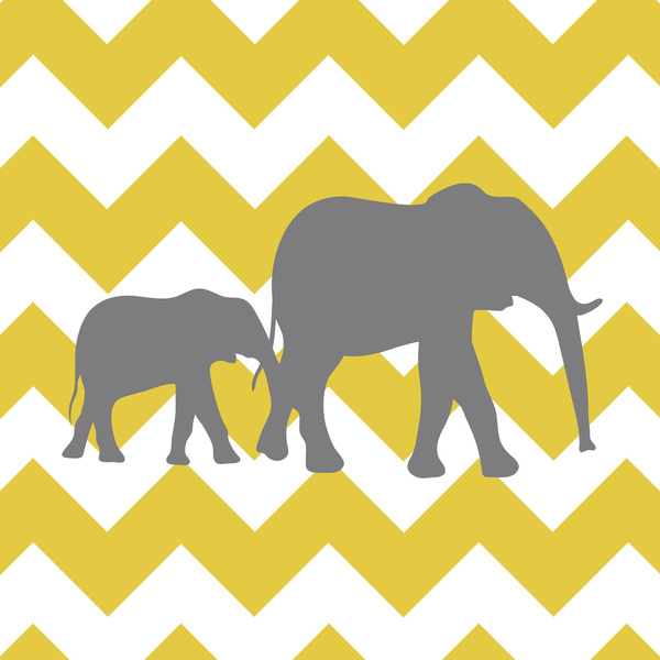 600x600 Yellow And Gray Chevron Border Clip Art Clipart