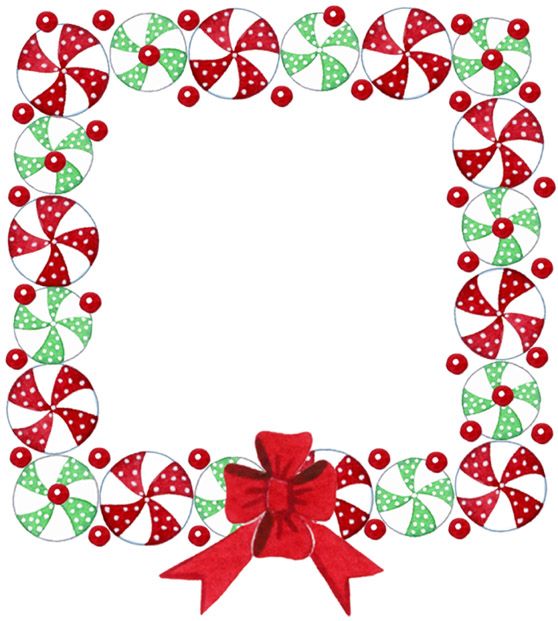 558x621 Christmas Frame Border Christmas