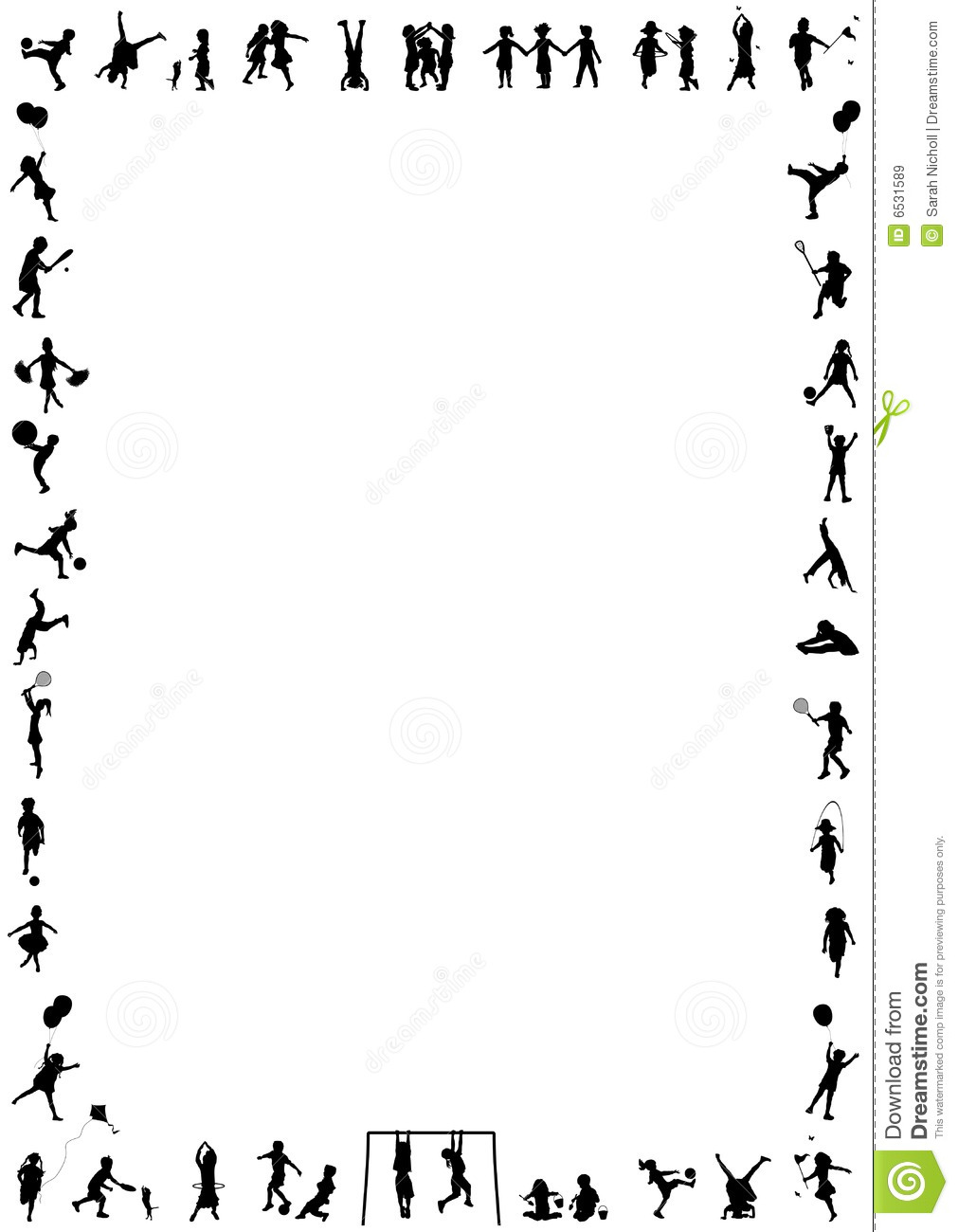 1011x1300 Fitness Borders Clipart