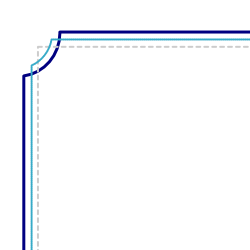 250x250 Free Borders And Clip Art Downloadable Free Scalloped Corner Borders