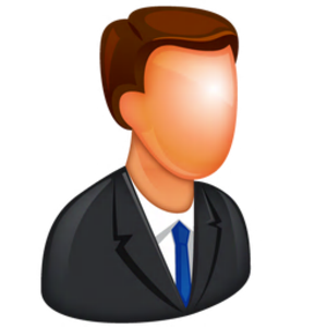 300x300 Caucasian Boss Icon Free Images