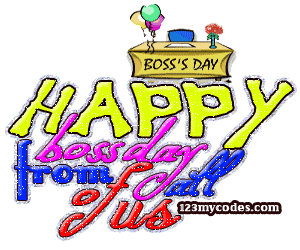 300x250 Boss Day Clip Art