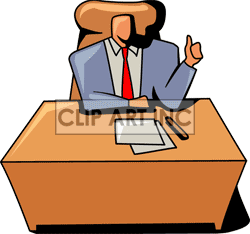 250x234 Happy Boss Clipart