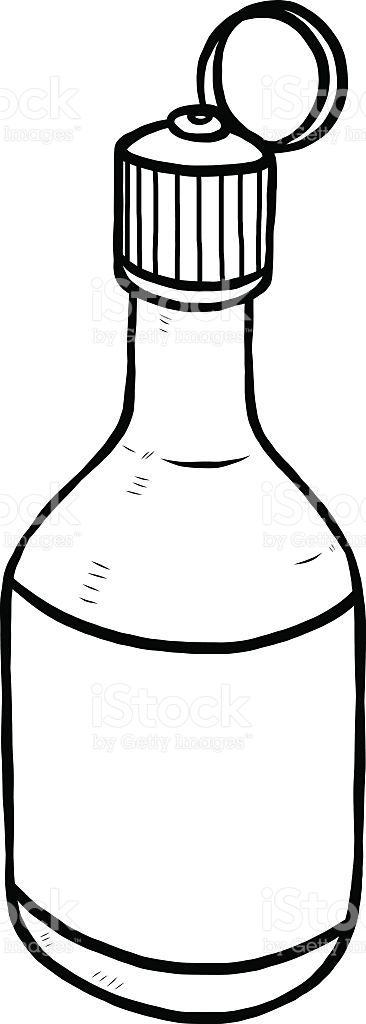 366x1024 Sauce Clipart Black And White