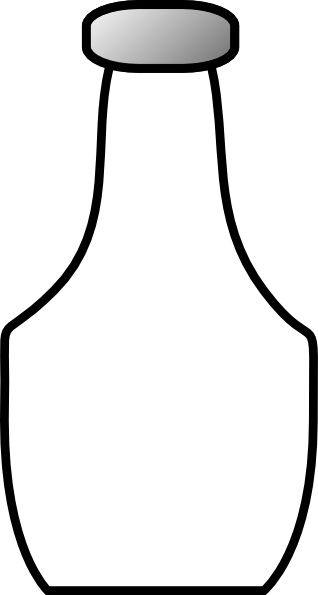 318x595 Template Dressing Bottle Clip Art