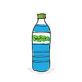 170x170 Royalty Free Bottled Water Clip Art