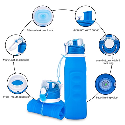 500x500 Zoadle Collapsible Water Bottles