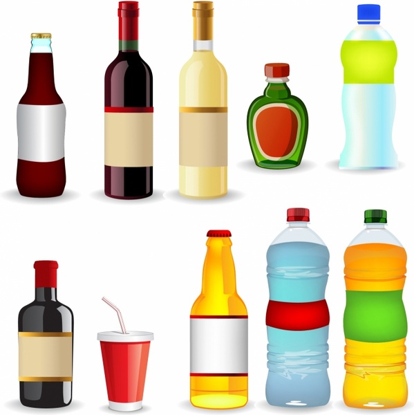 599x600 Bottle Cap Clipart Water Bottle