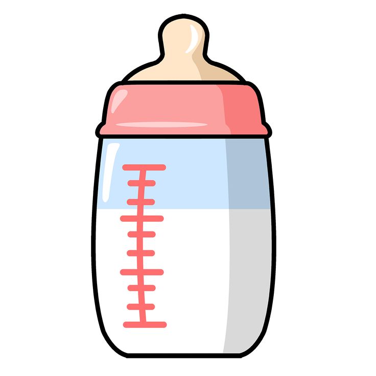 736x736 Baby Drinking Bottle Clipart
