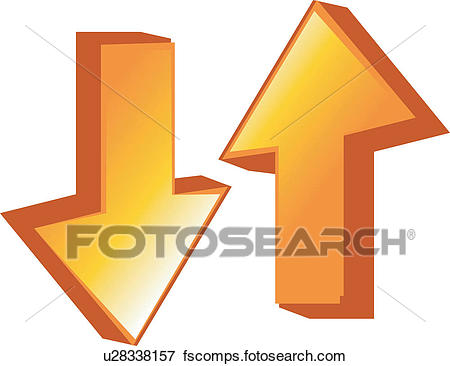 450x366 Clip Art Of The Upper Lower Sides, Arrow, Up Down, Top