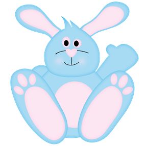 286x286 Bunny Clipart Bottom