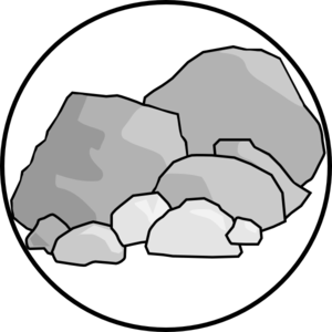 300x300 Pebble Clipart Boulder