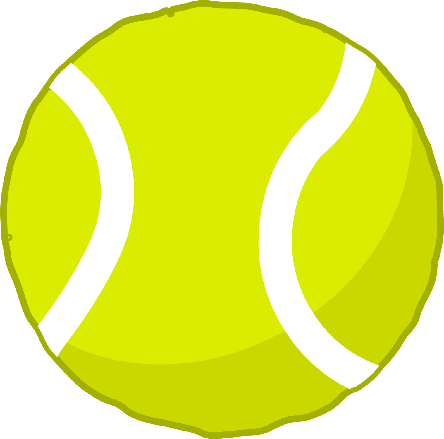 1518x1499 Tennis Ball Clipart