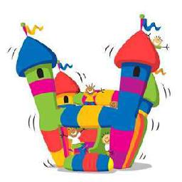 256x256 Bounce House Clipart Many Interesting Cliparts